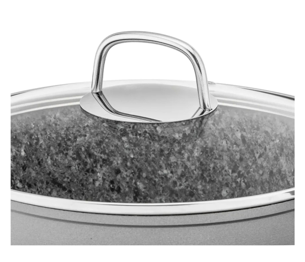 Altom Valdinox Grand garnek 24cm 4,0l. z pokrywą szklaną - 1580501 - zdjęcie 7